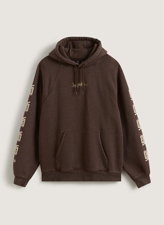 Vans Women’s Fleece Pullover Hoodie Sweatshirt VN000PJR3N11 DOM