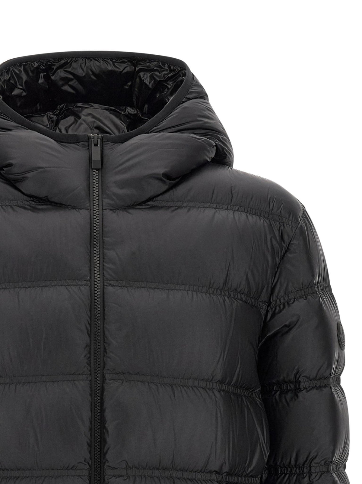 Moncler Black Casual Down Jacket for Men