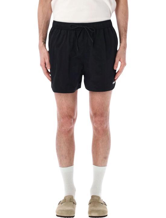 REPRESENT Jet Black Drawstring Shorts