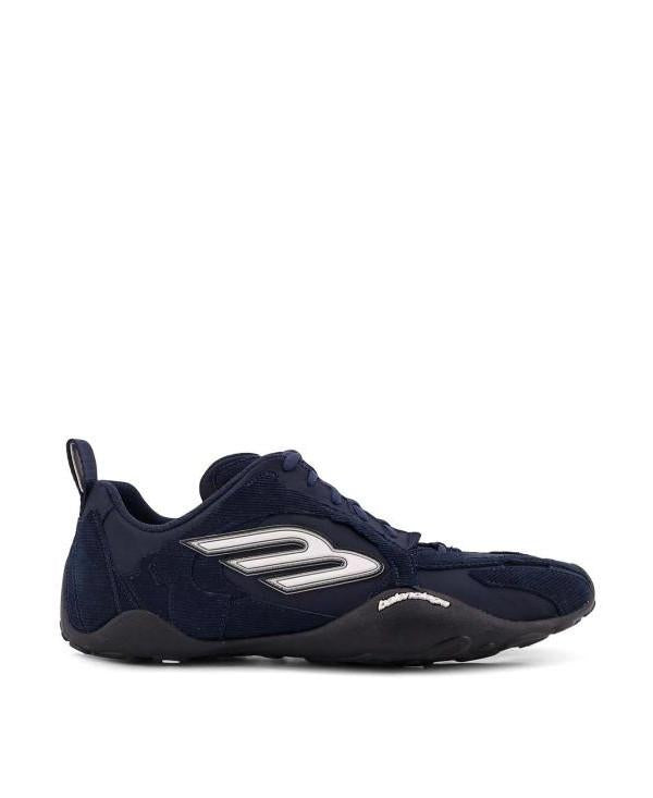 BALENCIAGA Monday Ultra Sneakers Blue Low-Top Men’s