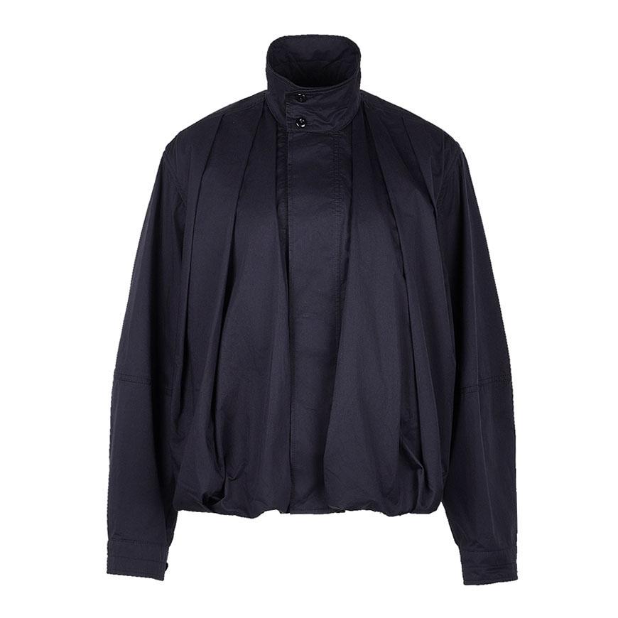Lemaire Women’s Soft Pleated Blouson Jacket Blue