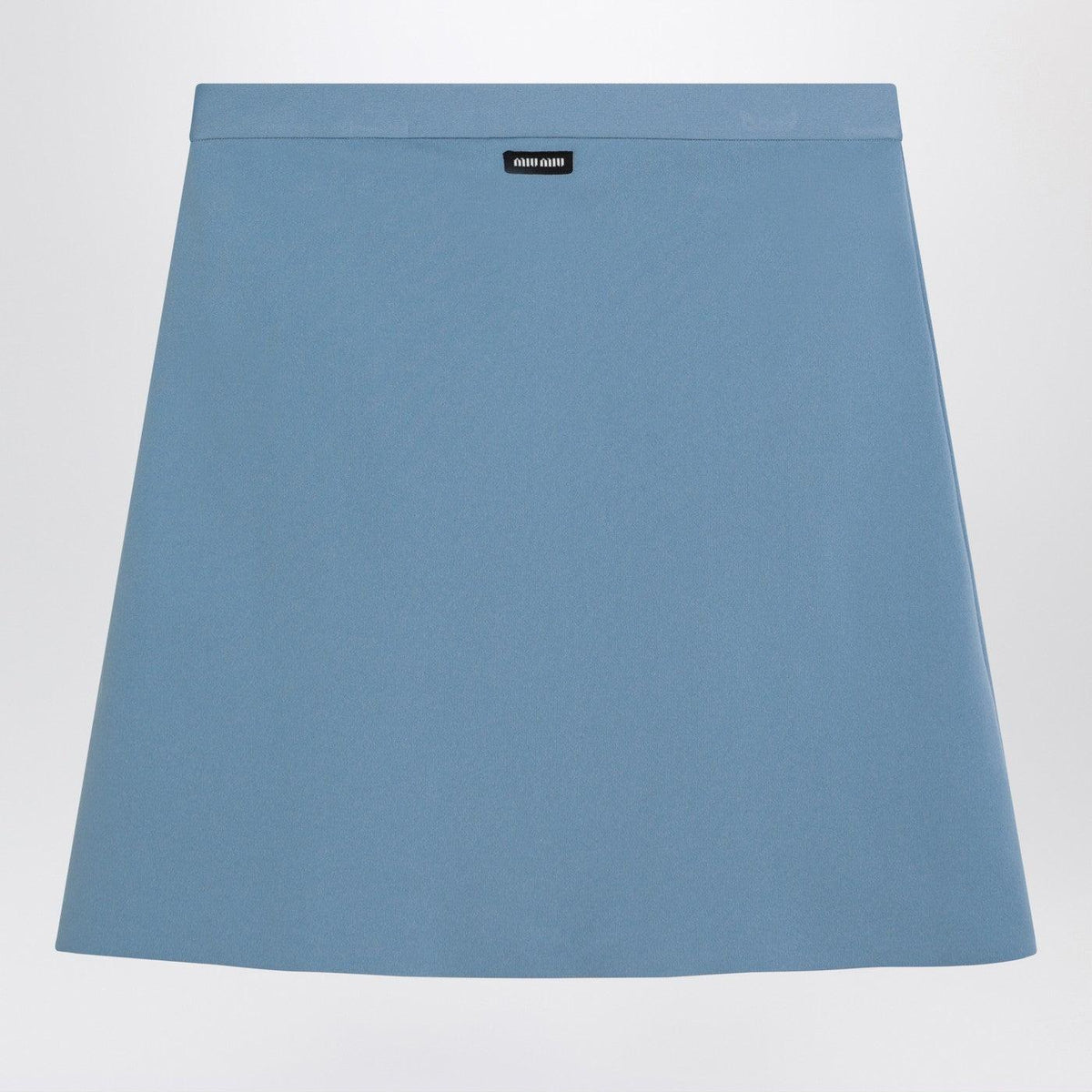 Miu Miu Wool Mini Skirt Black Women’s Short Skirt