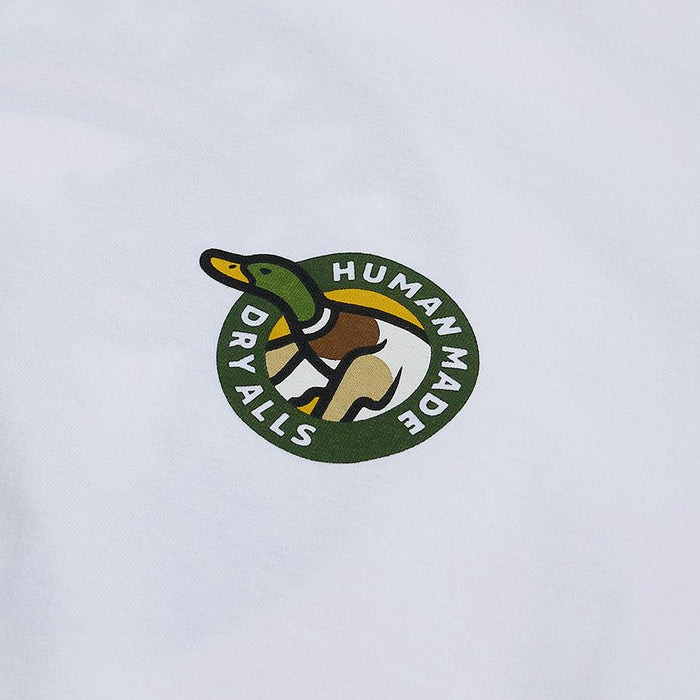 Humanmade Men’s Graphic Long Sleeve T-Shirt HM30CS045 WHITE