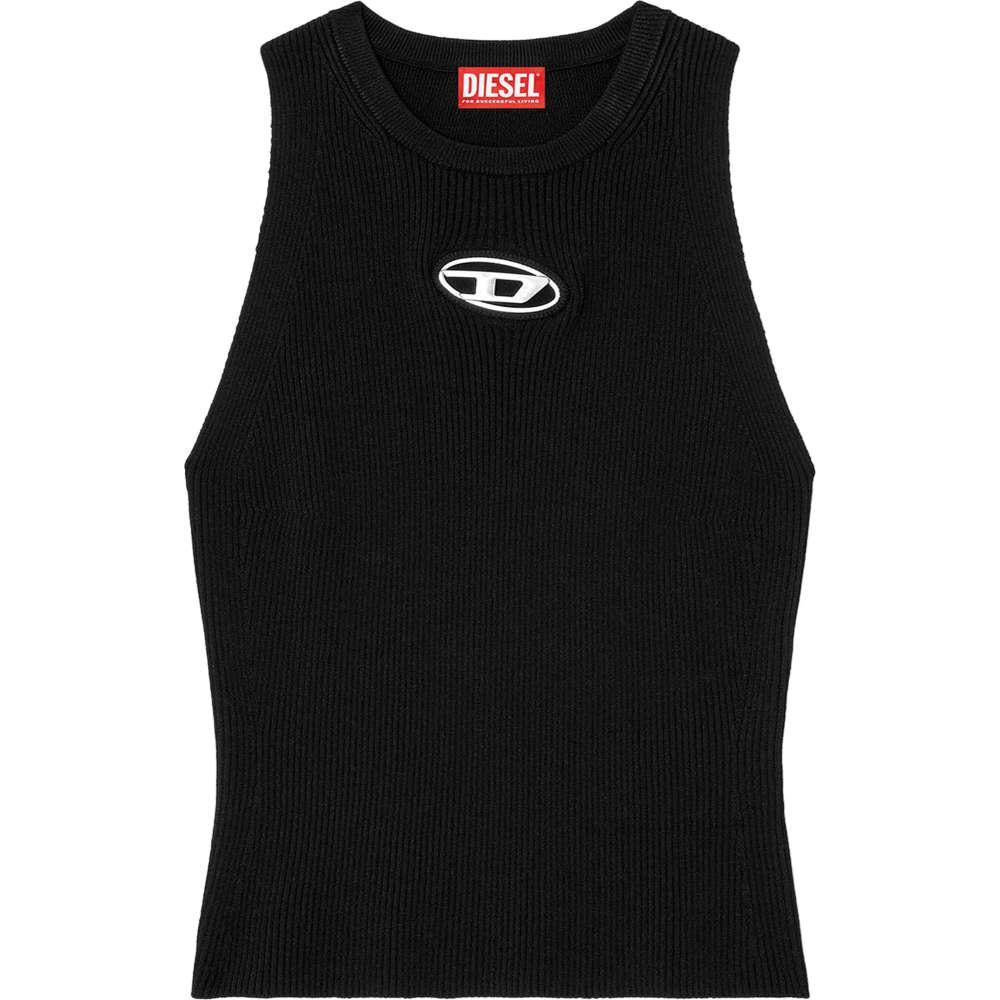 DIESEL Black Knit Top for Women A174500DLAX 9XX