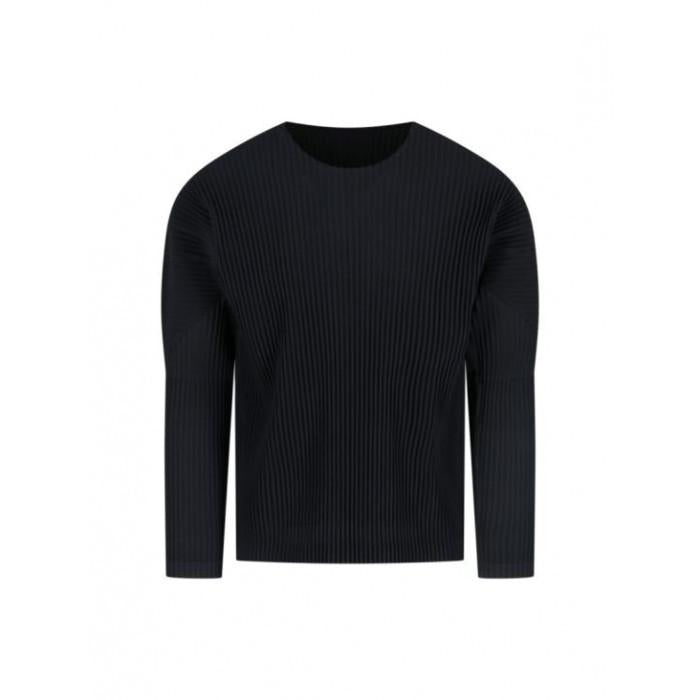 Issey Miyake Homme Plisse Men's Basic Long Sleeve T-Shirt HP57JK521 15