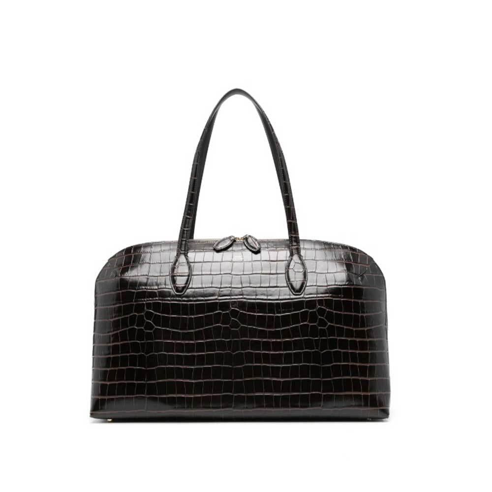 Toteme Croc-Embossed Leather Day Tote Bag Women’s 252 WAL0082 LE0076