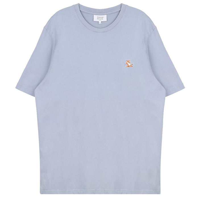 Maison Kitsune Chillax Fox Patch Regular T-Shirt LM00110 KJ0008 0122