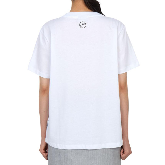 malbon women’s short sleeve golf t-shirt white
