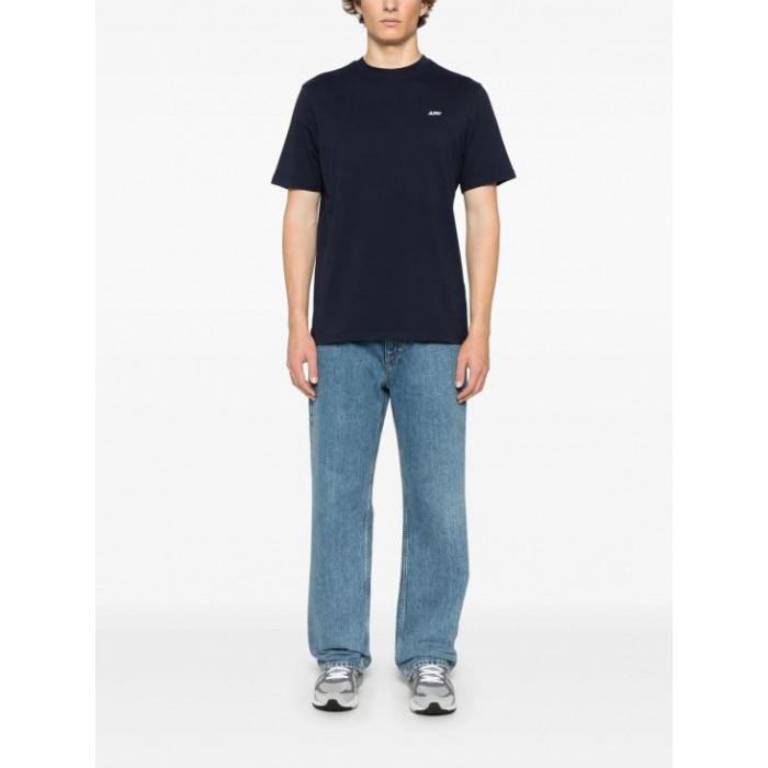 AUTRY Logo Embroidered Short Sleeve T-Shirt TSPM A7CB