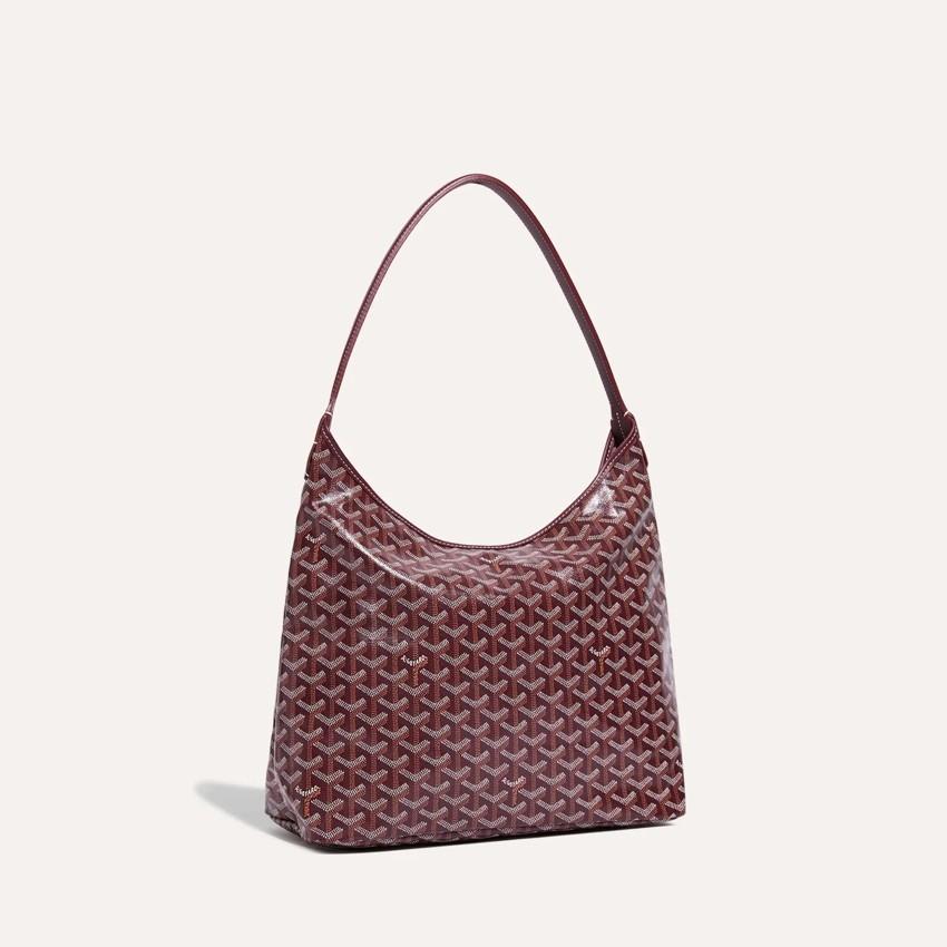 GOYARD Boheme Burgundy Leather Tote Bag for Women BOHEME PMLTY 33CL33P