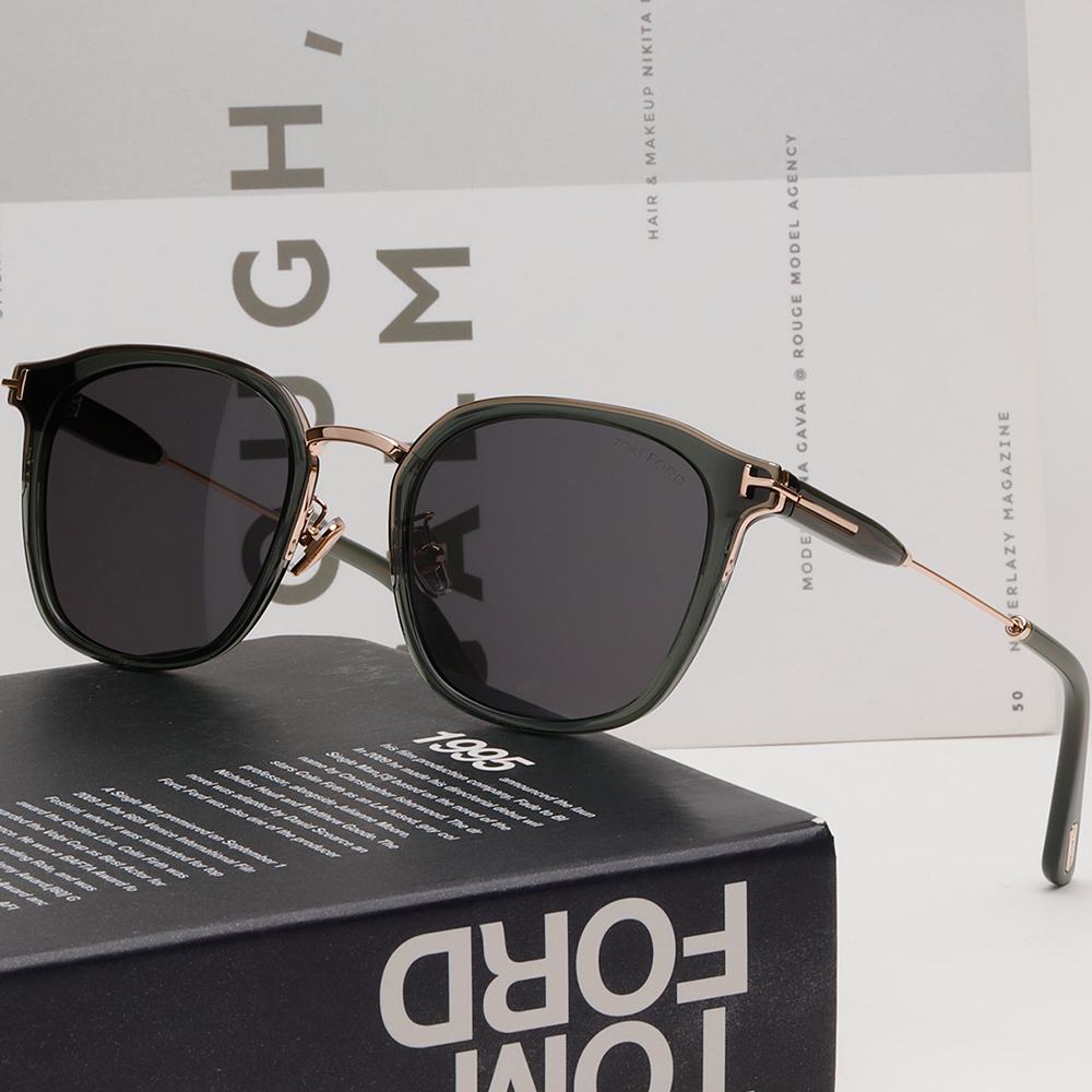TOM FORD Transparent Acetate Asian Fit Unisex Sunglasses TF1243 K 20A