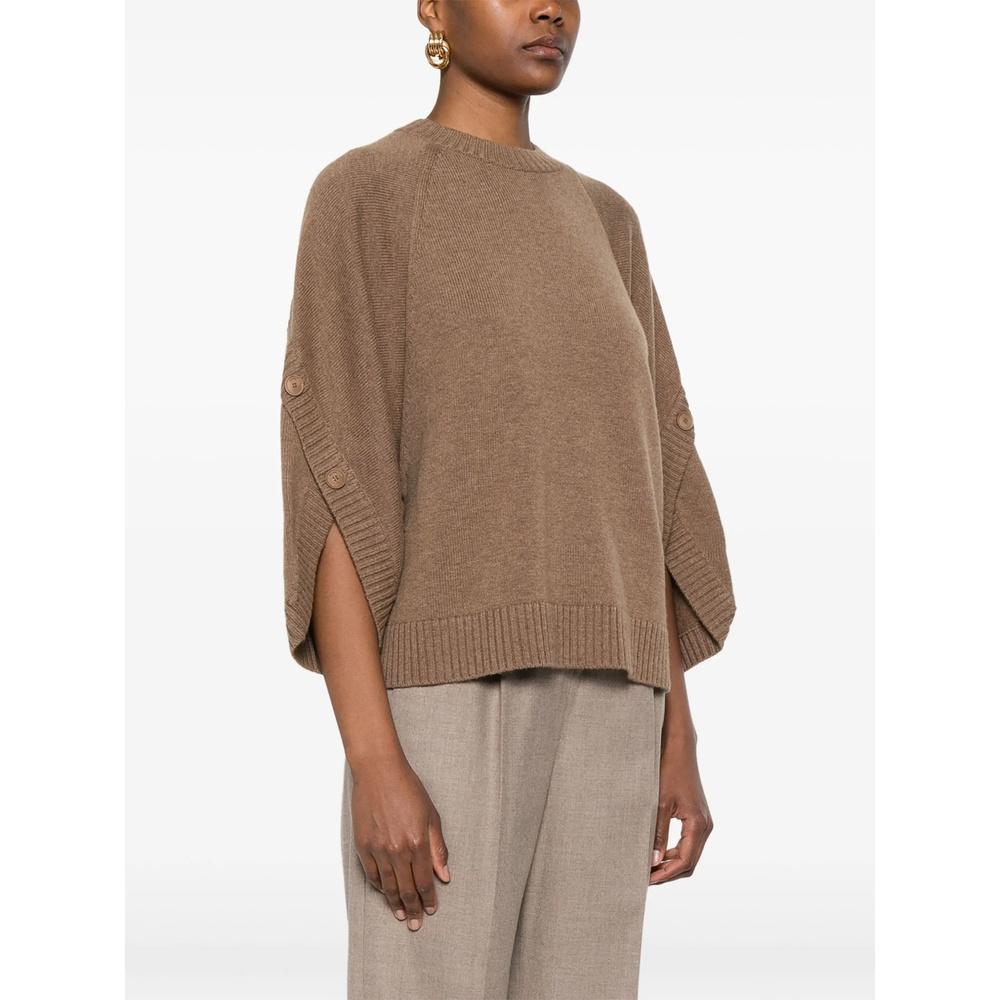 Max Mara Wool Cashmere Women’s Crewneck Knit Sweater