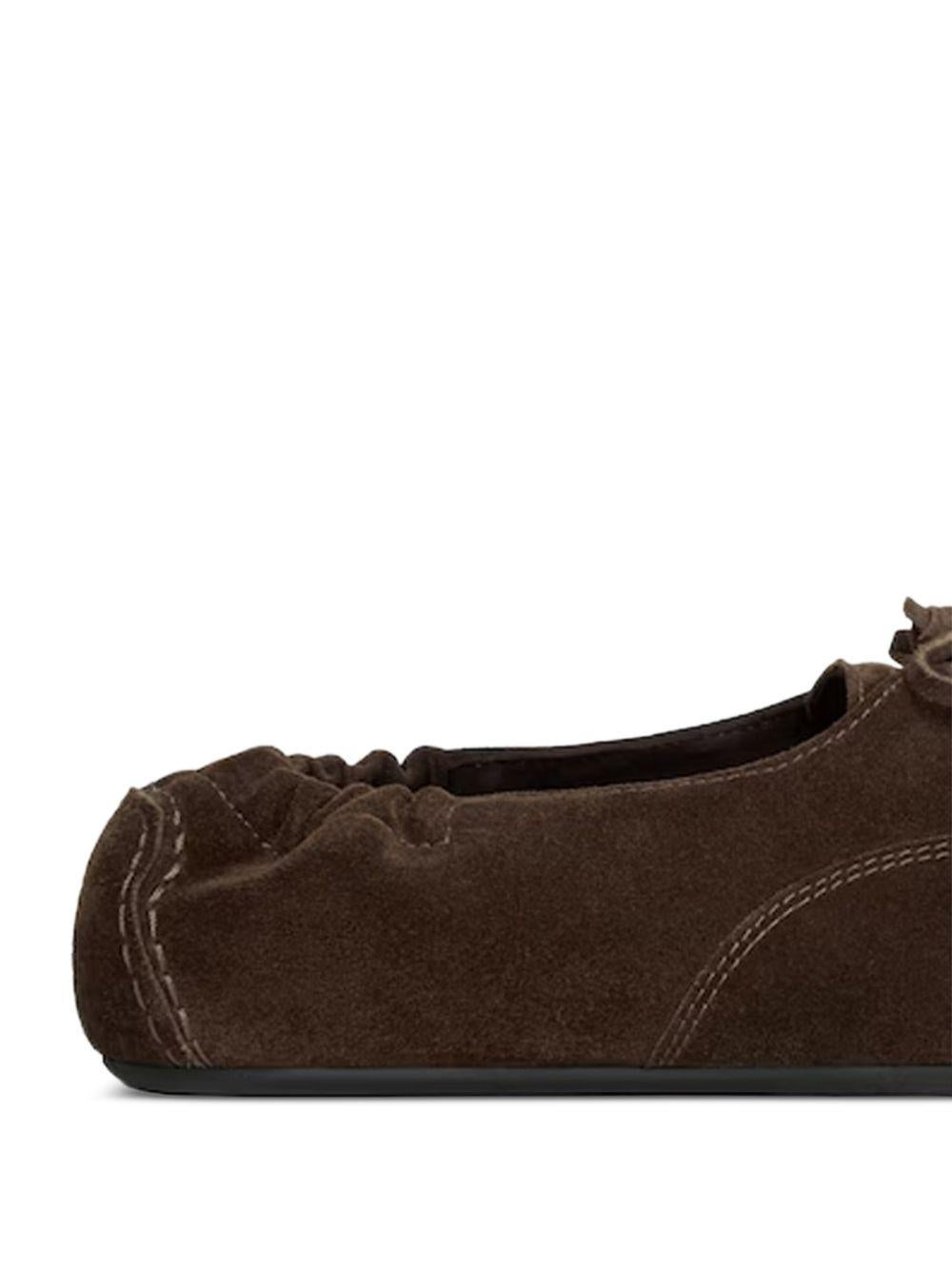 CELINE Black Leather Penny Loafers Men