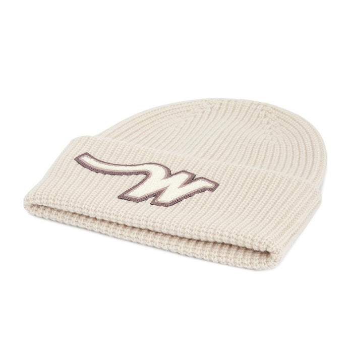 Max Mara Weekend Alben Rib Knit Beanie Hat Black