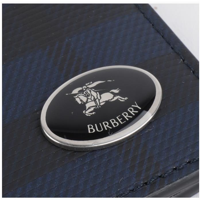 BURBERRY Check Bifold Wallet for Men