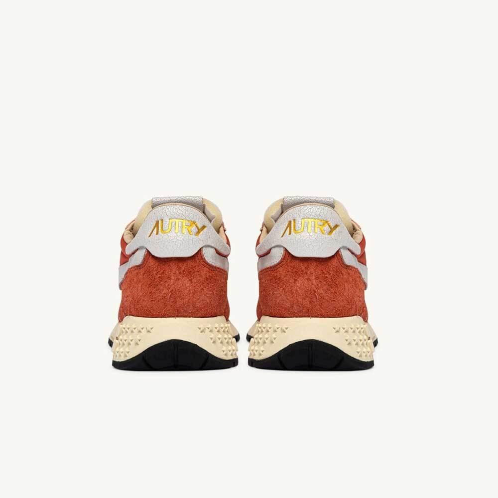 AUTRY Nylon Suede Low-Top Sneakers Men’s
