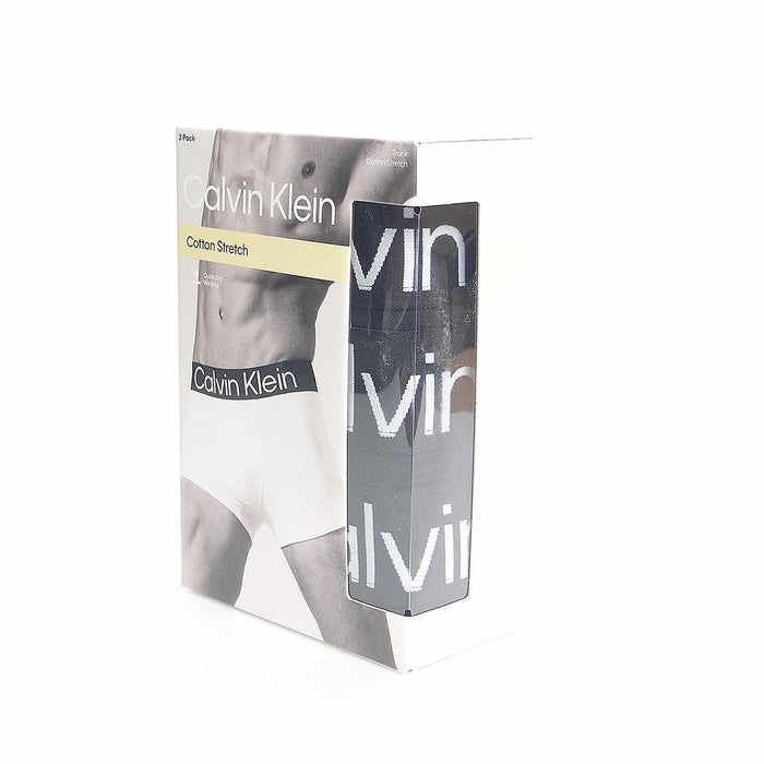 Calvin Klein Cotton Men’s Boxer Briefs 3-Pack Black Underwear