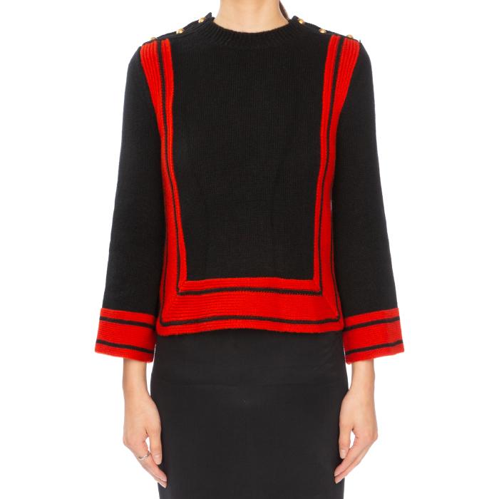 Alexander Mcqueen Women’s Cashmere Oversized Crewneck Knit Sweater WM1 439003