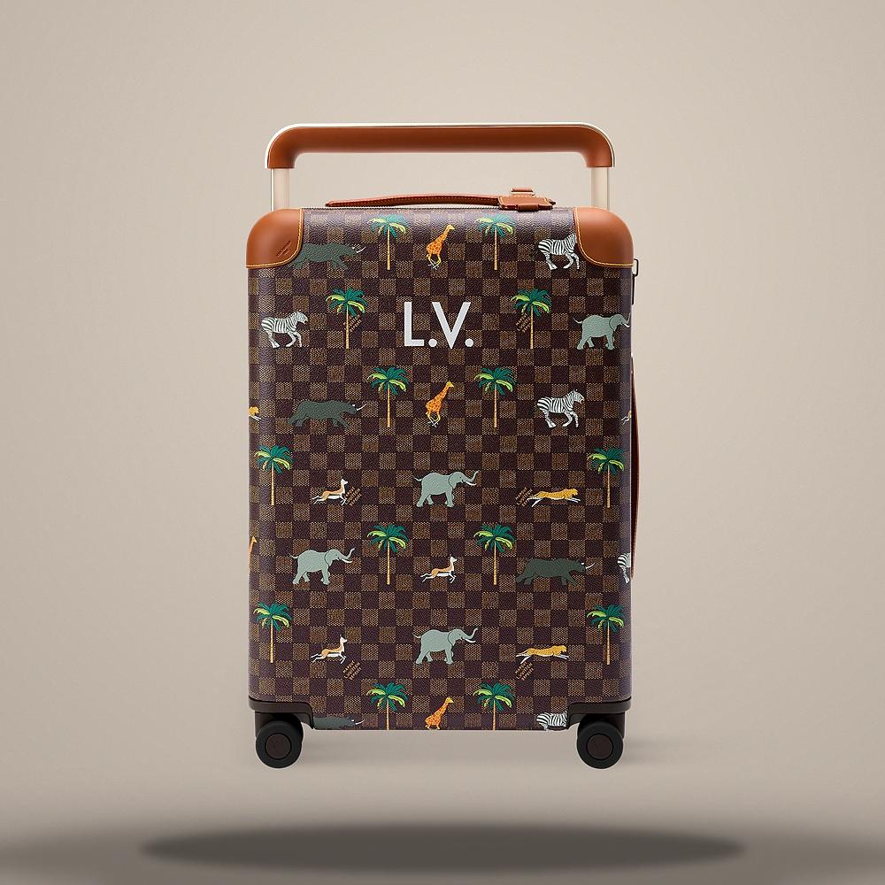 Louis Vuitton Brown Horizon 55 Crossbody Bag M28164