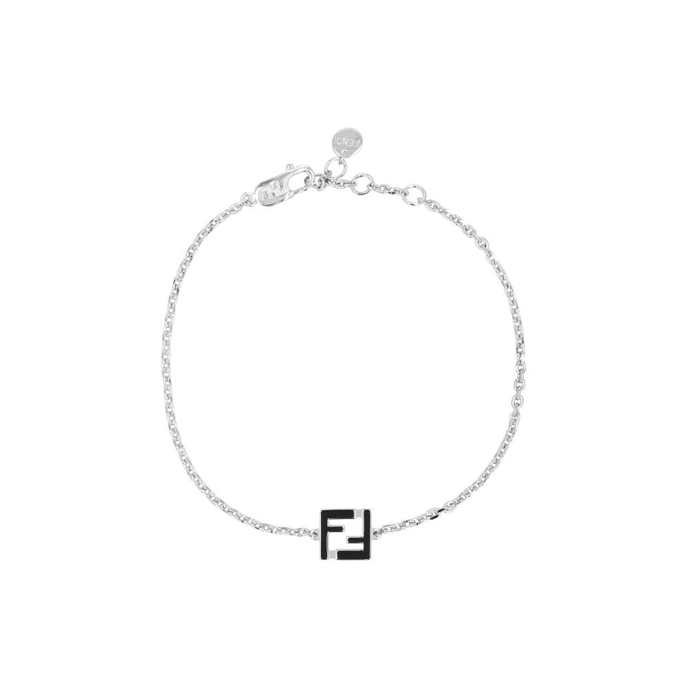FENDI Silver Motif Link Bracelet for Men 7AK014 B09 F0VD1 FF