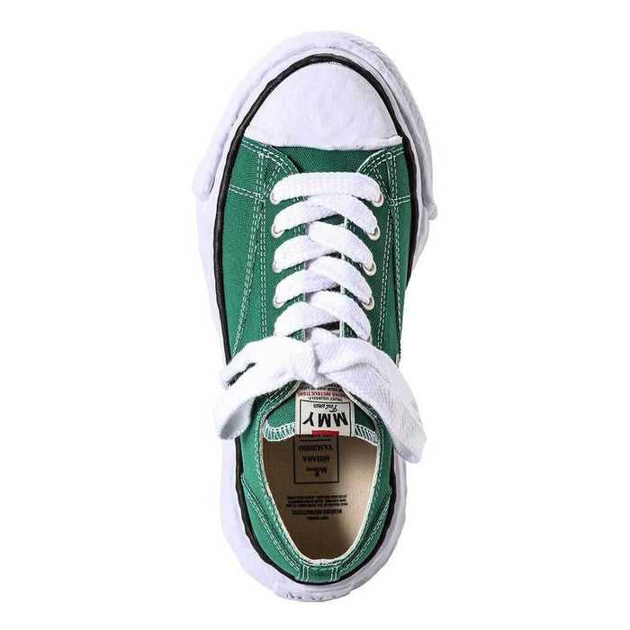 Maison Mihara Yasuhiro Canvas Low-Top Sneakers Green OG Sole