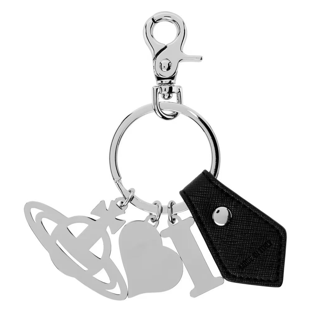 Vivienne Westwood I Love Orb Logo Keyring 8203011EU S000B N401