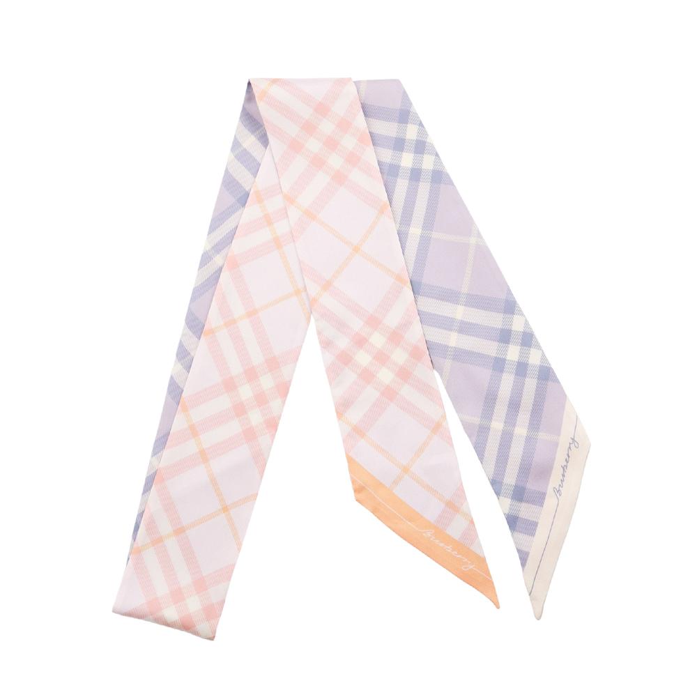 BURBERRY Silk Skinny Scarf 8110364 A4709