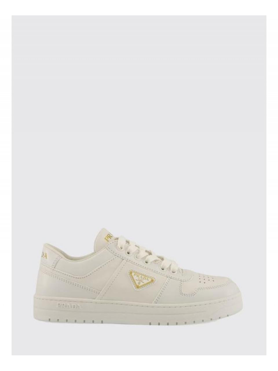 PRADA Downtown Low-Top Sneakers Black Leather Women’s