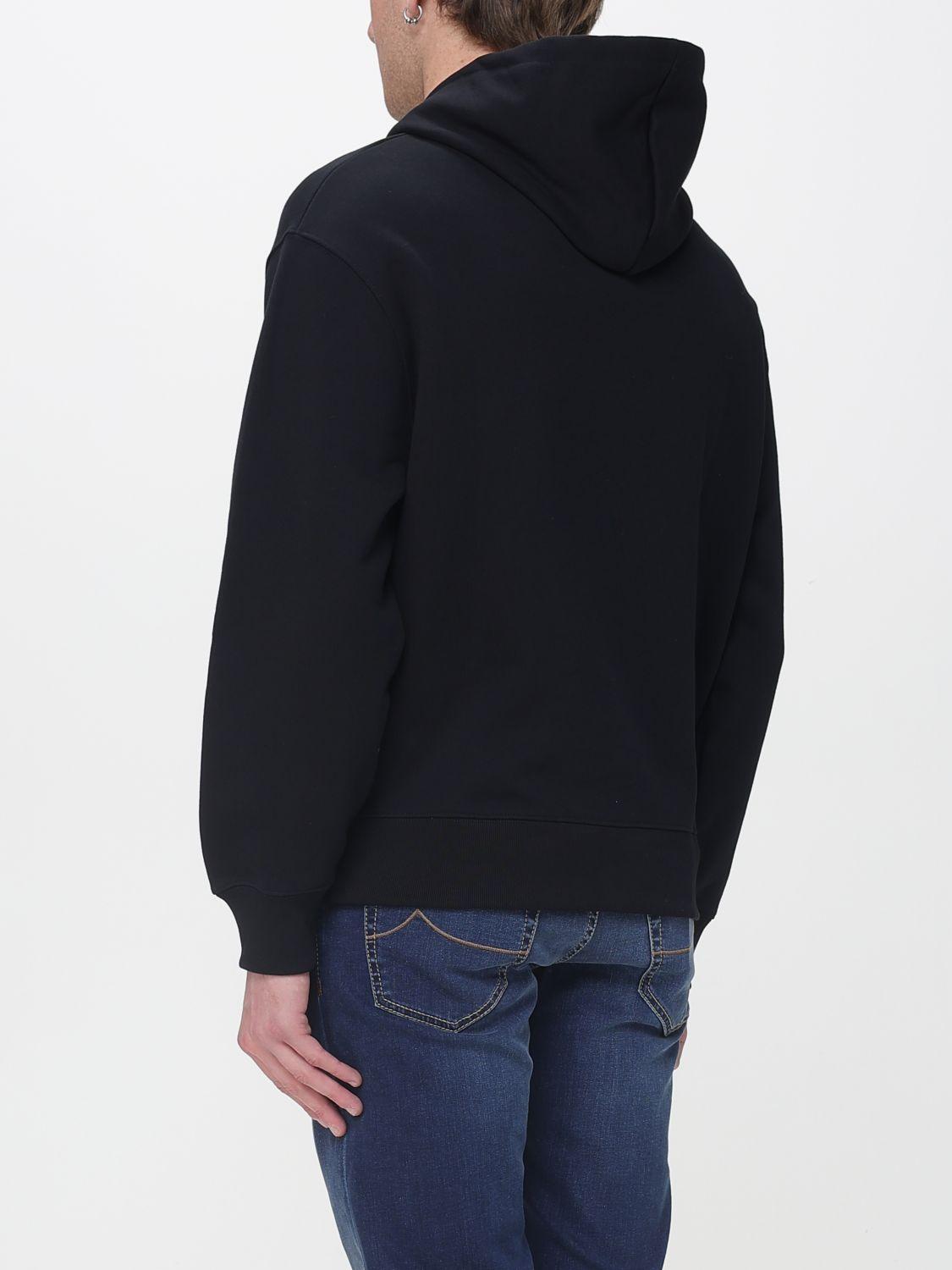 Maison Kitsune Cotton Logo Hoodie Sweatshirt Men’s Navy