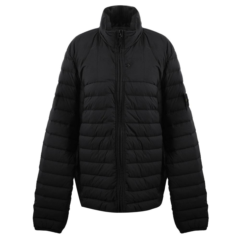 STONE ISLAND Men’s Anti-Drop Finish Stand Collar Down Jacket