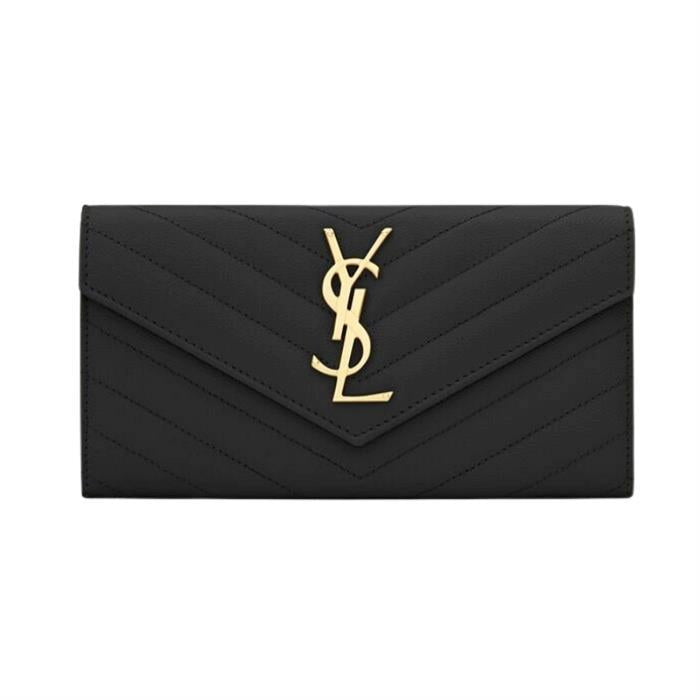 Saint Laurent Cassandre Matelassé Large Flap Wallet 372264BOW011000