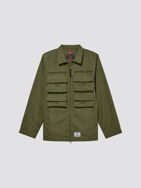 ALPHA INDUSTRIES Classic Bomber Jacket for Men MJN53000C1 OG107 GREEN DOM