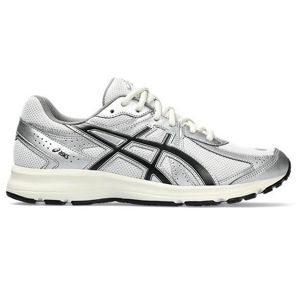 Asics JOG 100 S White Black Silver Low Top Sneakers 1201A967 100