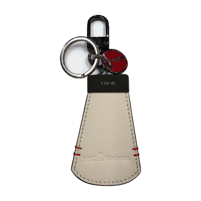 Kiton Red Leather Pendant Keychain Keyring Key Holder