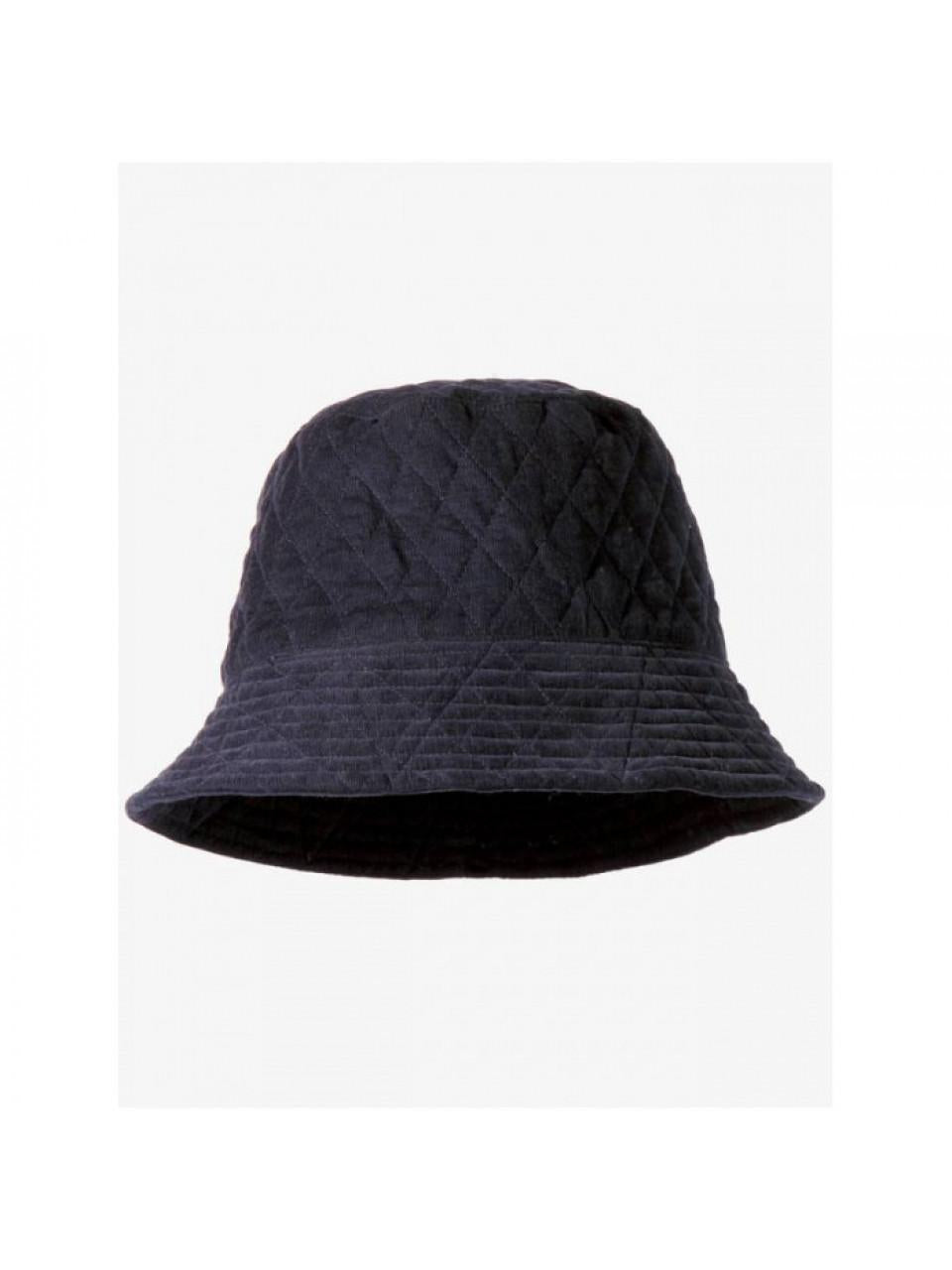 Engineered Garments Dark Navy Quilted CP Bucket Hat 23F1H003 NQ344 SD019