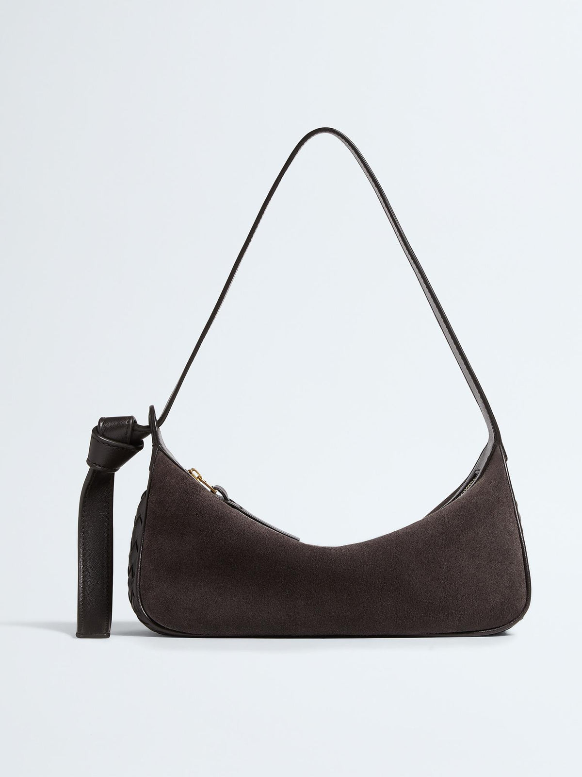 Bottega Veneta Leather Shoulder Bag Black