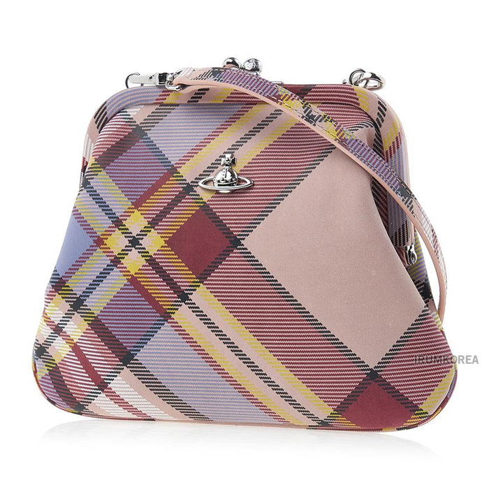 Vivienne Westwood Women's Plaid Clutch Bag
