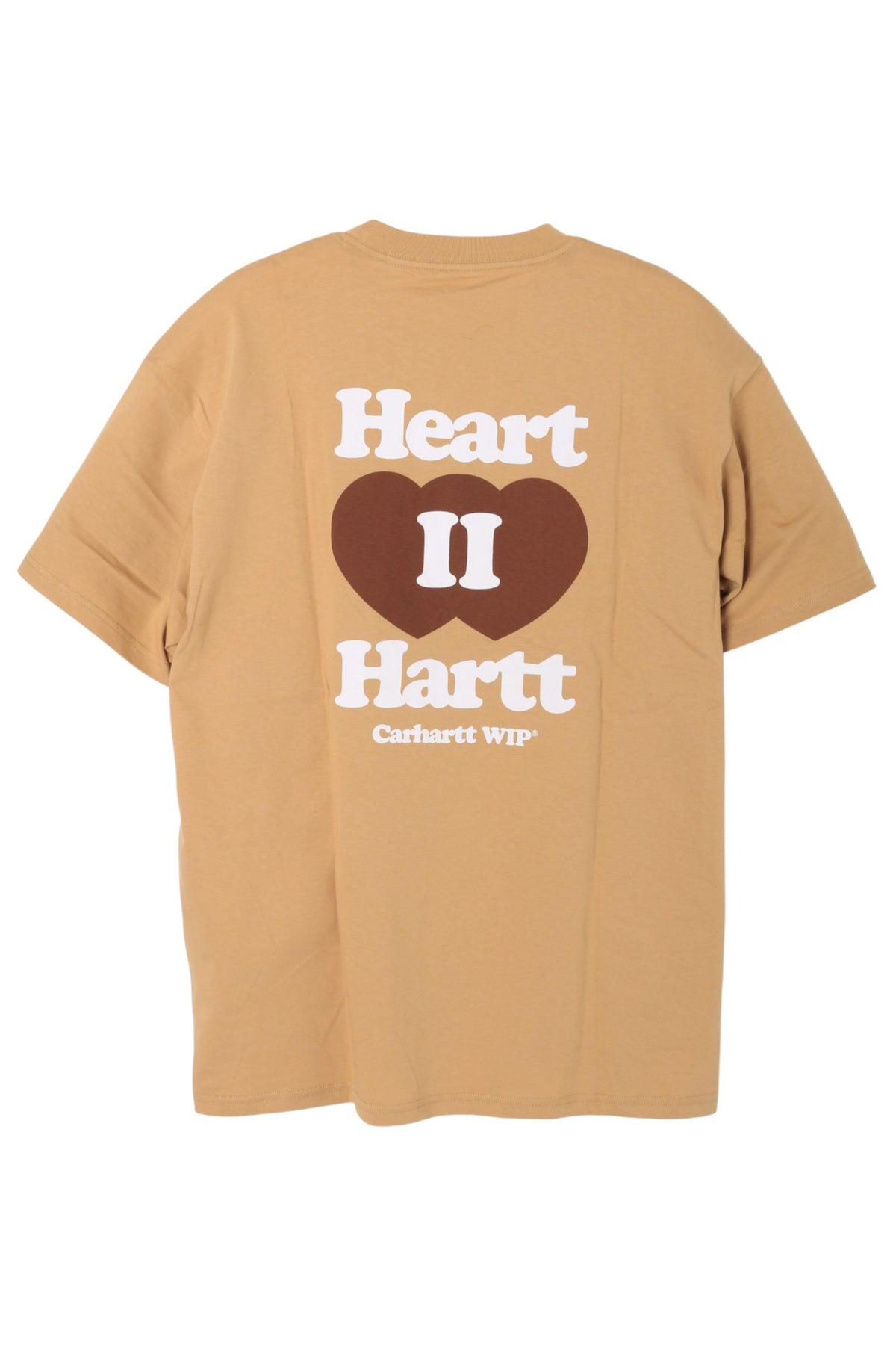 CARHARTT WIP Heart 2 Hartt Short Sleeve T-Shirt Dusty Hamilton Brown