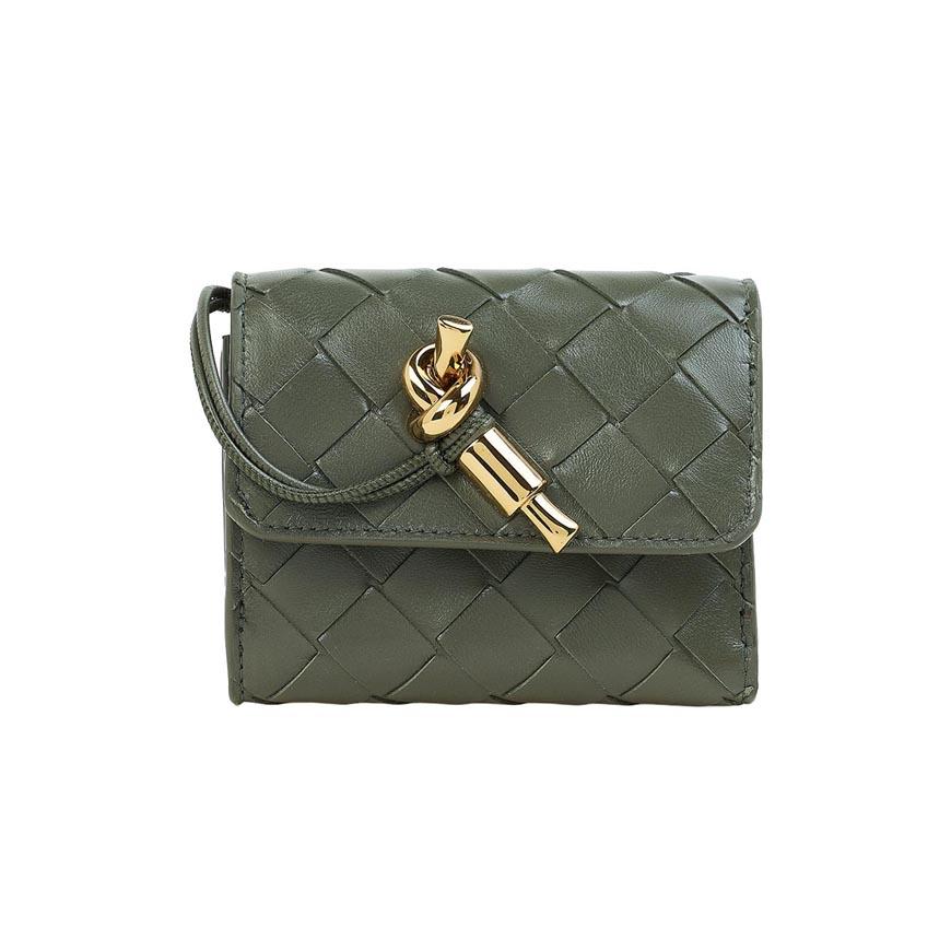 Bottega Veneta Andiamo Tri-Fold Wallet for Women 824968 VCPP2 3293