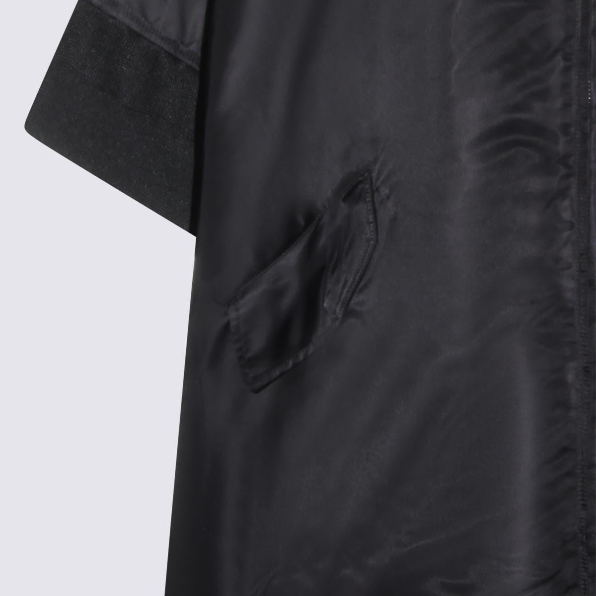 Maison Margiela Black Casual Bomber Jacket