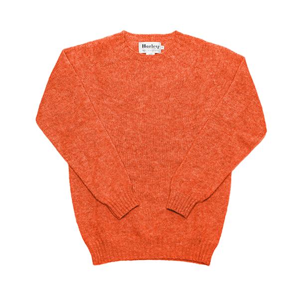 Harley OF SCOTLAND Shaggy Dog Seamless Crewneck Knit Sweate M3834 7 SHAGGY JAFFA
