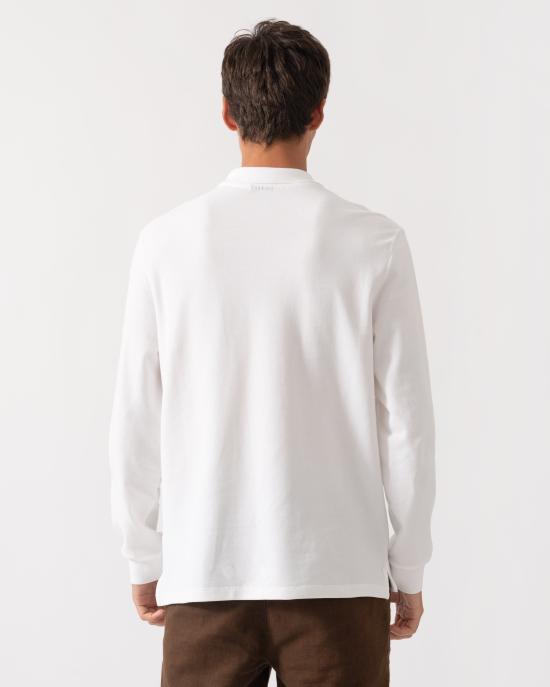 Paul Smith Cotton Polo Shirt for Men M2R 115L WZEBRA 01 WHITE DOM