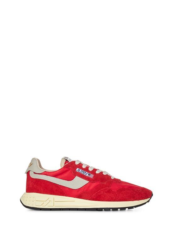 AUTRY Reelwind Low Nylon Suede Sneakers White/Dominica WWLMNC06