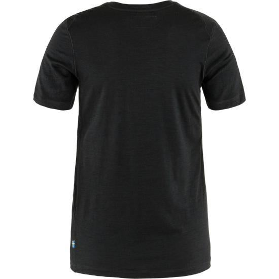 Fjallraven Short Sleeve T-Shirt Women’s 84100550 BLACK DOM