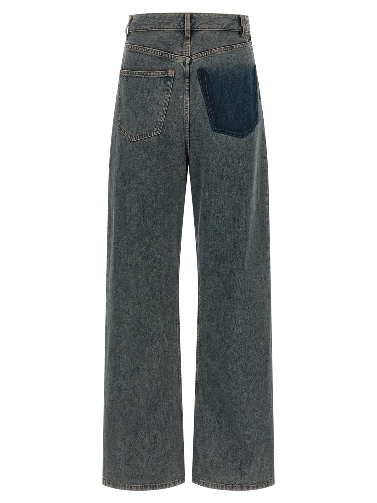 Maison Margiela Blue Denim Jeans Women’s Classic Straight Fit