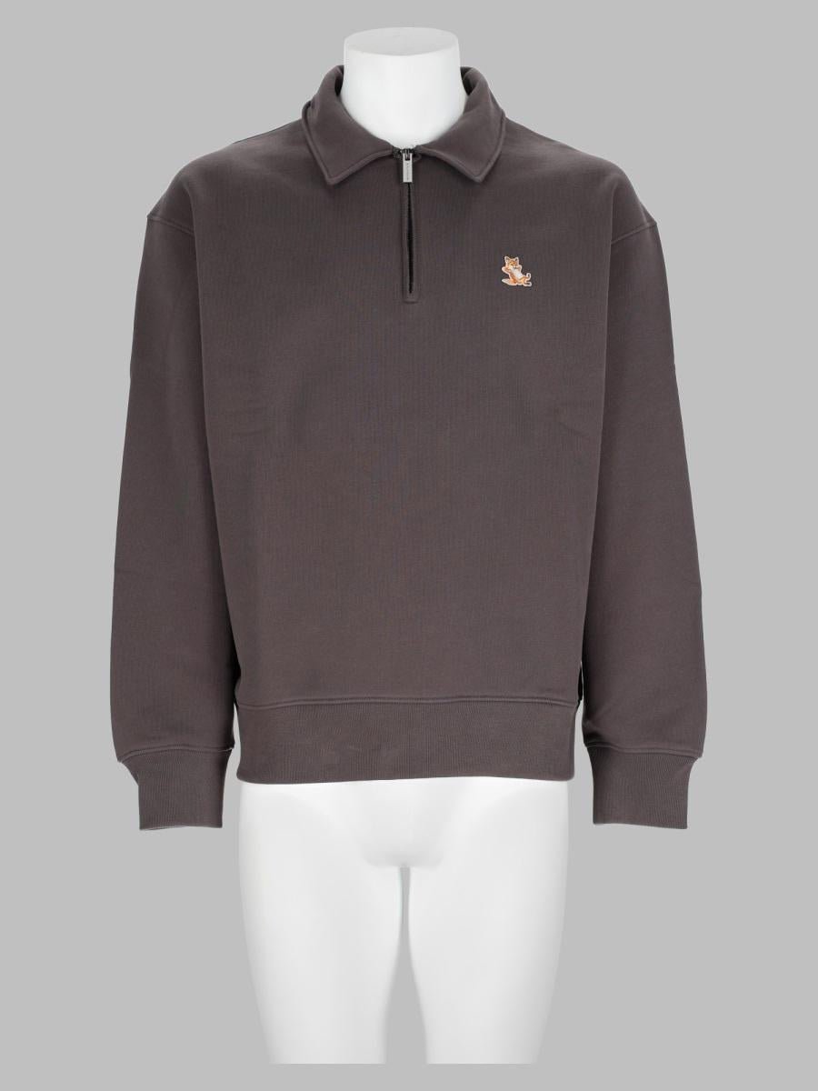 Maison Kitsune Navy Cotton Sweatshirt for Men
