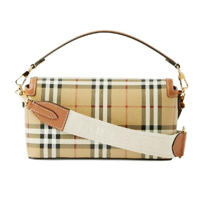 BURBERRY Vintage Check Small Note Crossbody Bag
