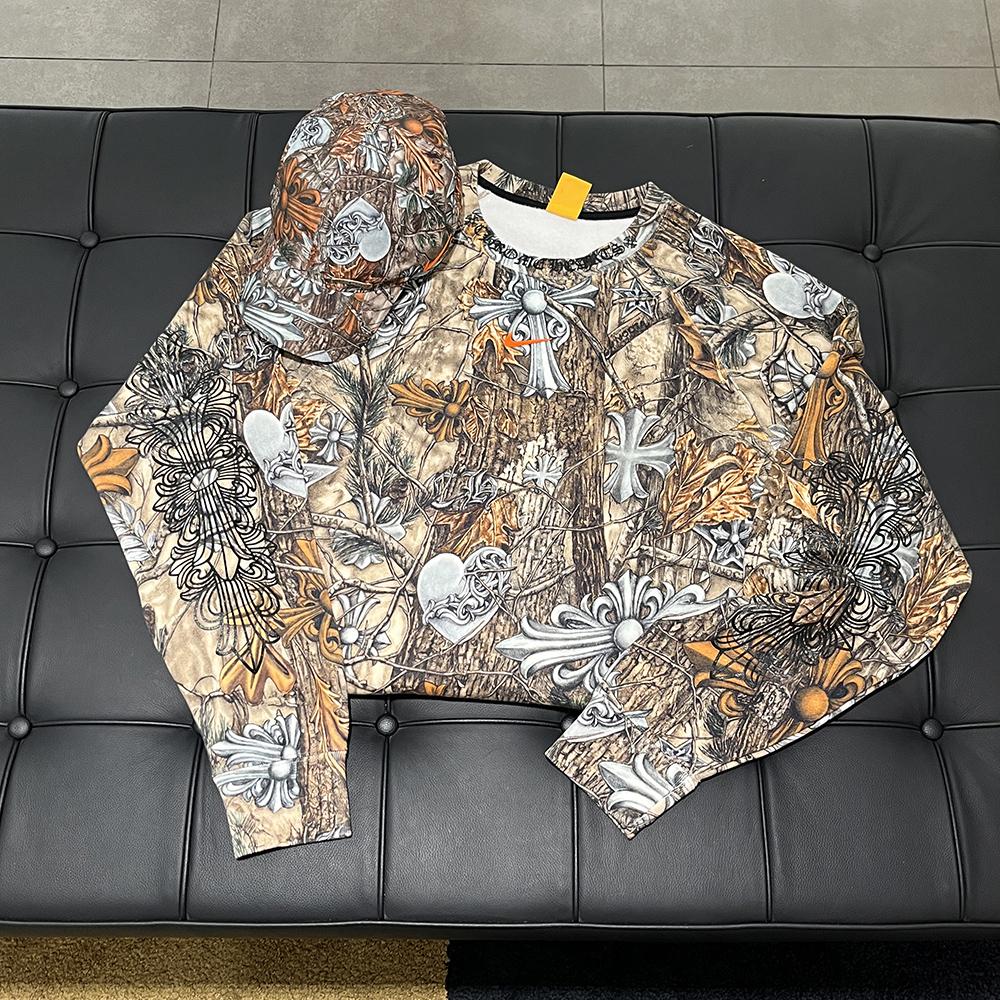 Chrome Hearts Realtree Camo Crewneck Sweatshirt Unisex