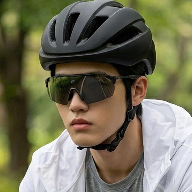 Nike Limitless Shield Sports Sunglasses Unisex Cycling Golf Black