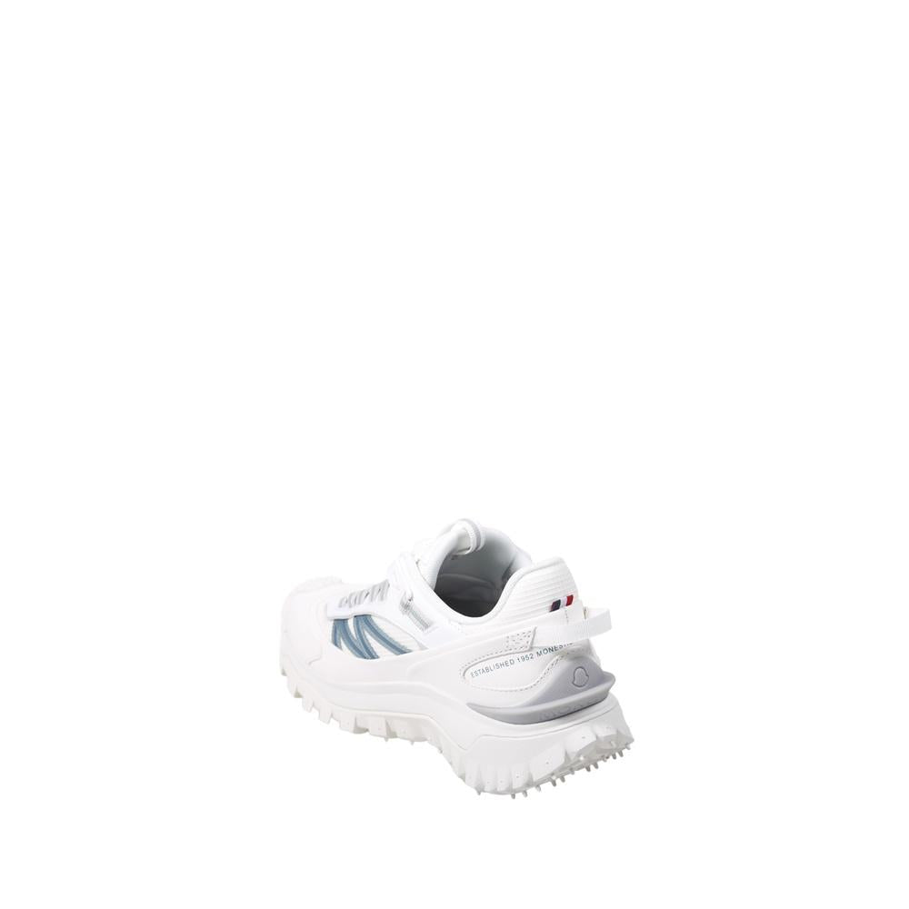 Moncler Trailgrip Women’s Low-Top Sneakers White Mesh Leather